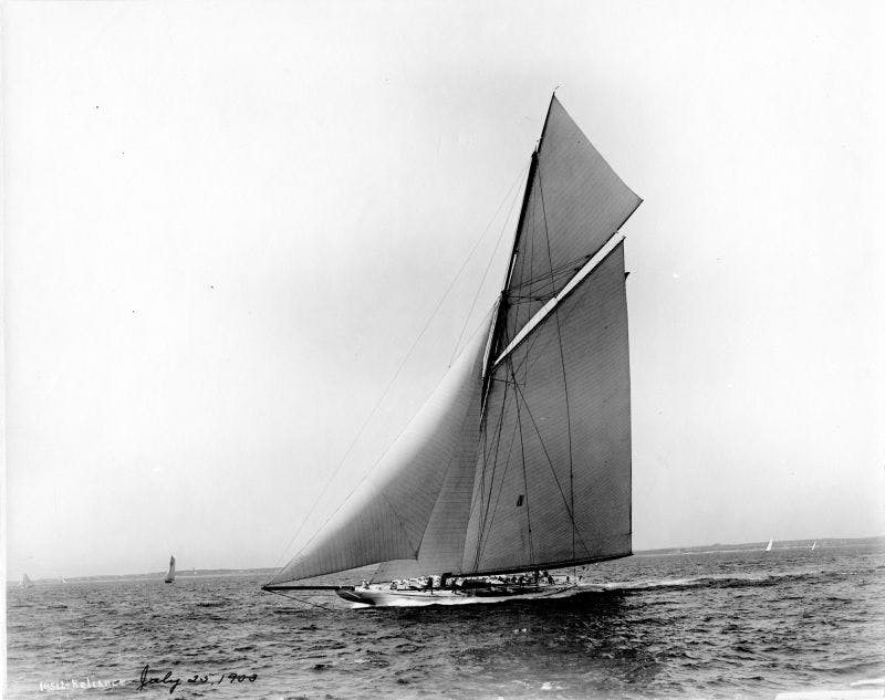 cup yacht reliance
