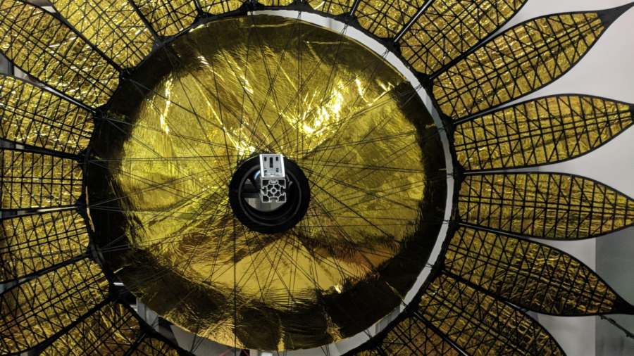 Up-close detail image of LIGO