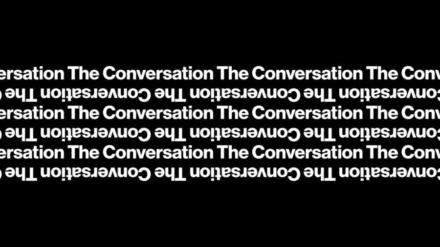 graphic image of The Conversation